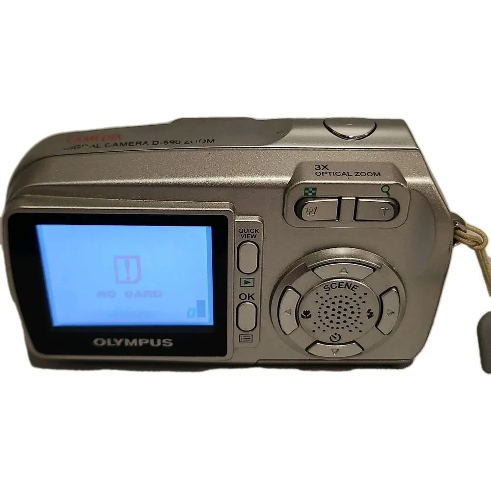 Olympus Camedia C-470 Zoom 4.0MP Digital Camera W/Case, Battery & Charger